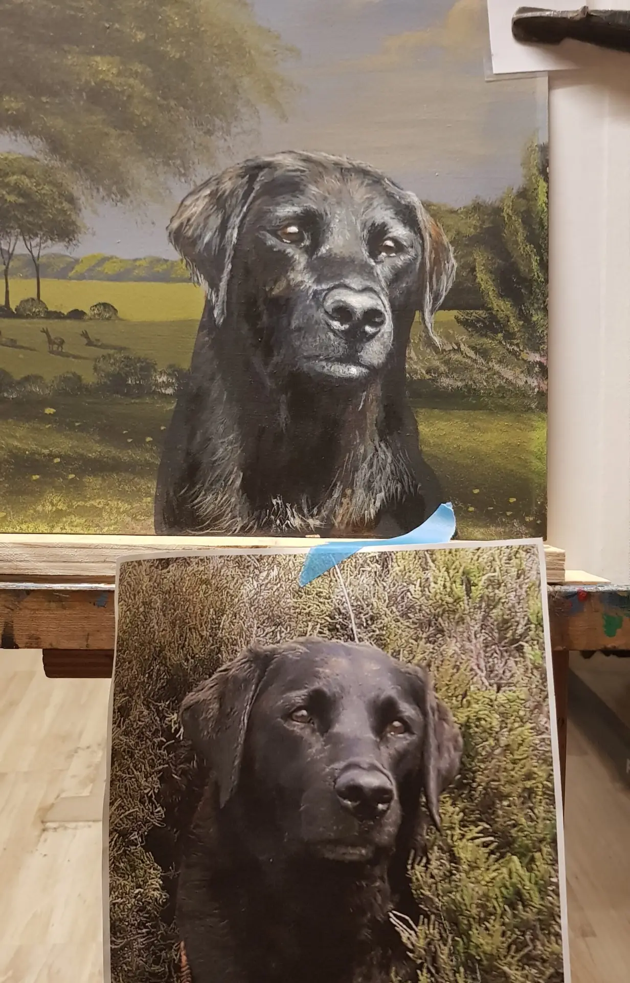 Galleri Art Room - Maleri af Kate Piil